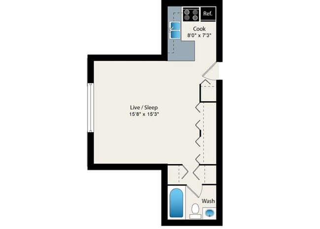 Floorplan - Reside 707