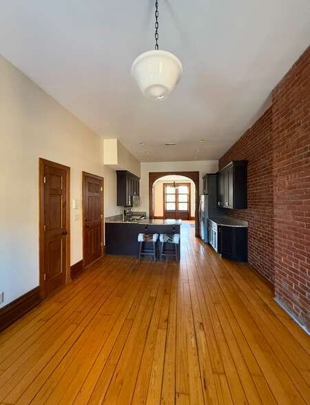 Dining Room toward living room and kitchen - 218 3rd St