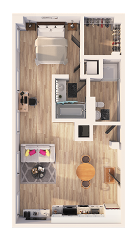 Floorplan - Roosevelt Lofts