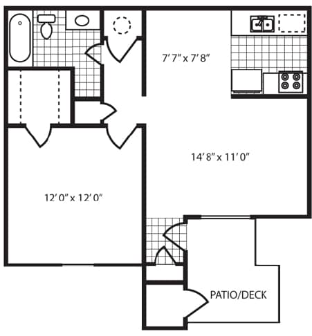1BR/1BA - Echo Trail