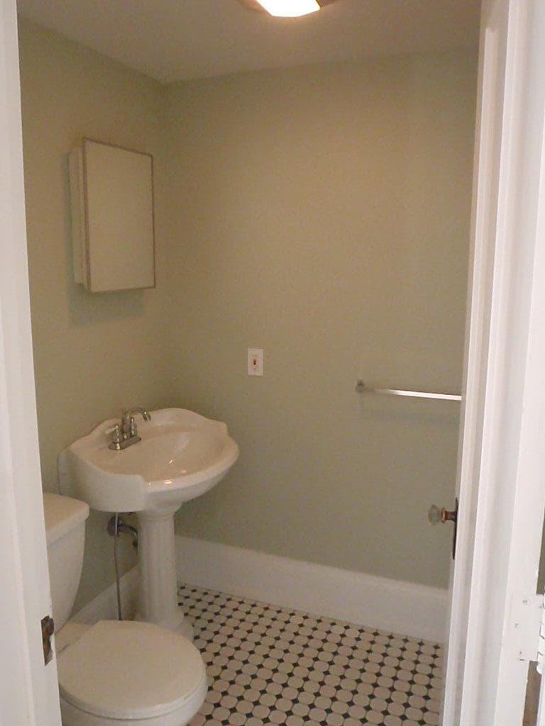 Downstairs half bath - 923 Harvard St