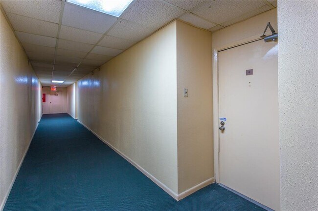 Hallway to the unit - 8419 Hearth Dr