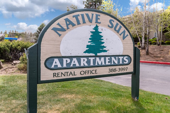Native Sun | Signage - Native Sun Apartments