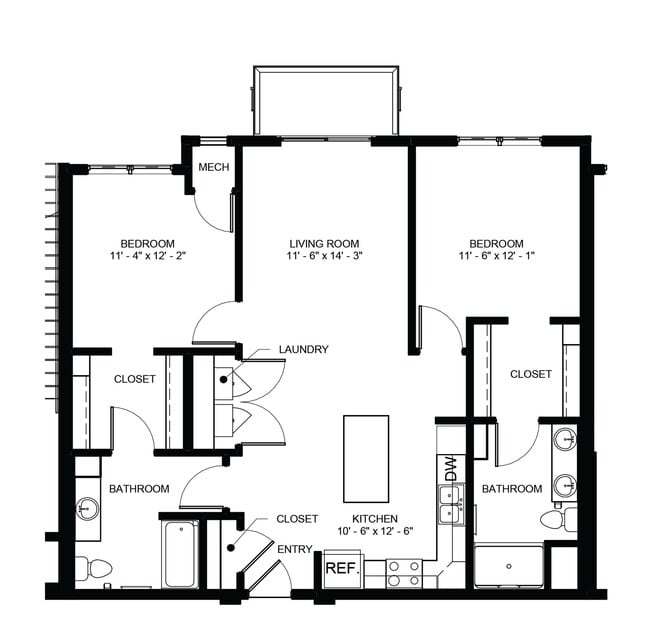 Floorplan - Grand35 Apartments - 55 Plus Active Adult