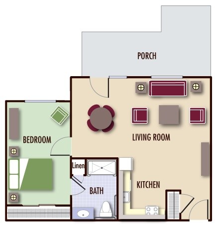 Floorplan - Keystone Gardens Retirement Living