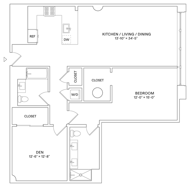 Floorplan - Radio Lofts at Hudson House