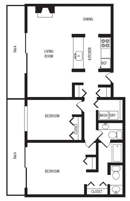 2BR/1.5BA - Majestic Bay