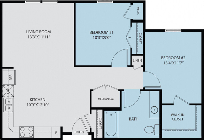 Floorplan - Parsons Village West