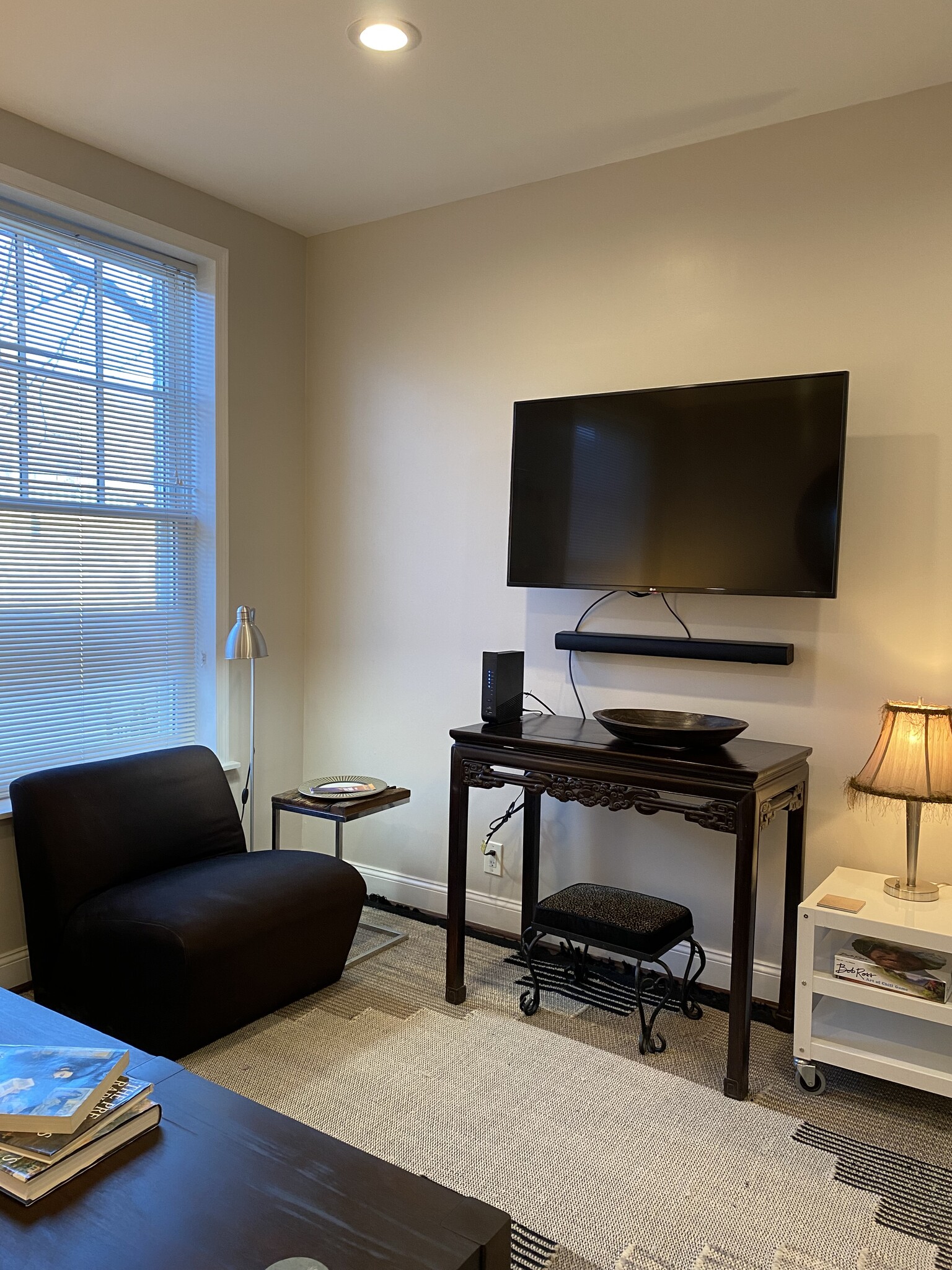New Smart TV in living area - 346 Bushkill St