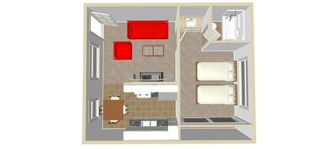 1BR/1BA - 16220 Cornuta Apartments