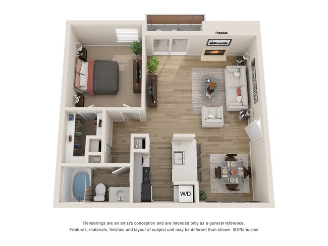 Floorplan - Vine Apartments