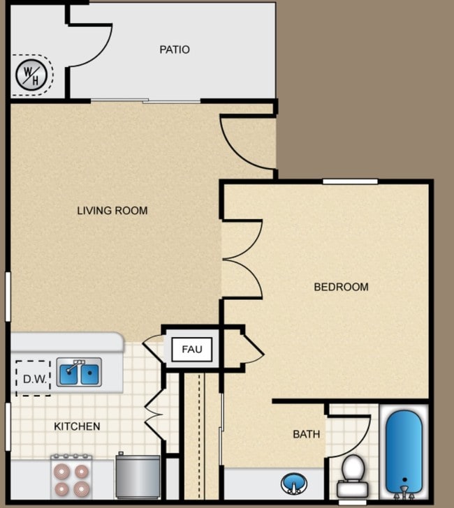 PLAN D - Emerald Court Apartment Homes