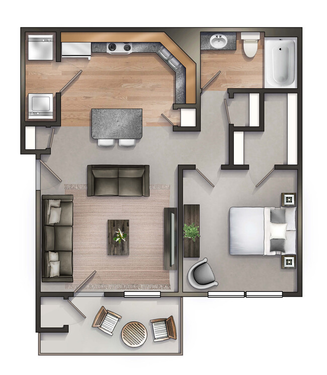 Floorplan - The Ansley Apartment Homes