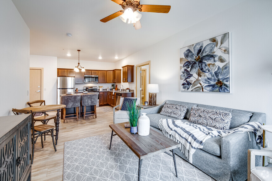 Living Room and Kitchen - Parkview Grand Partners LLC