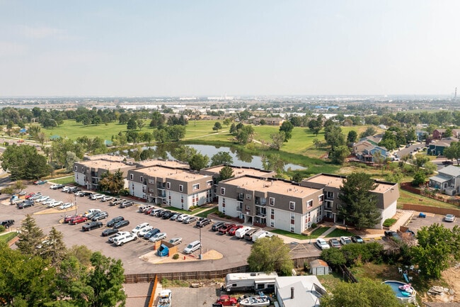 Aerial - Waterview on the Parkway Apartments