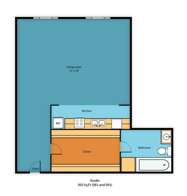 Floorplan - Malloy Apartment Homes