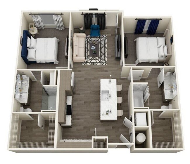Floorplan - Aspire Kenwood Apartments