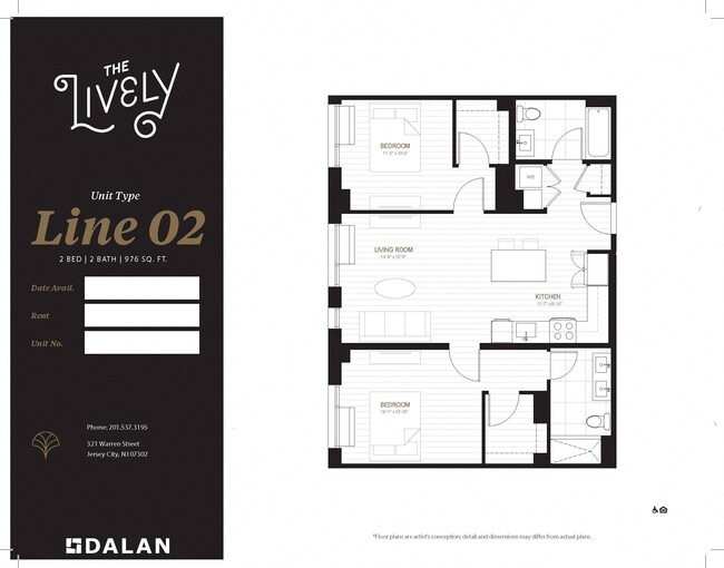 Floorplan - The Lively