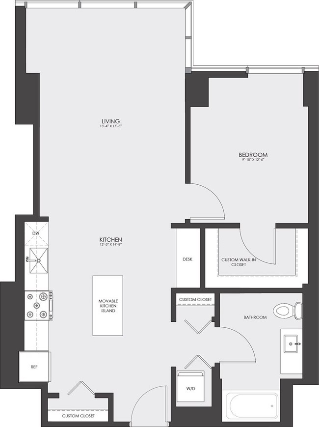 Floorplan - Hubbard 221