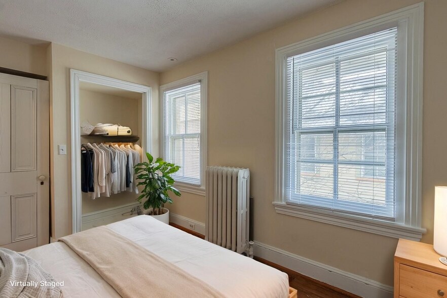 2nd Floor Back Bedroom Virtually Staged - 239 Dean St