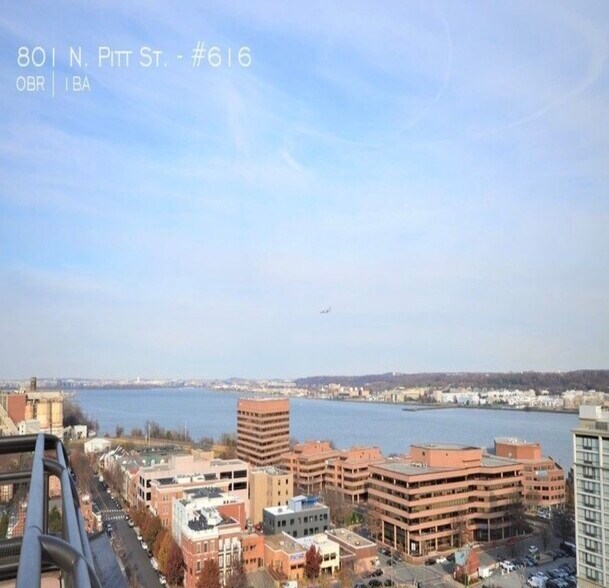 View from roof deck - 801 N Pitt St