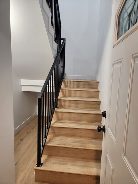 Entry stairs - 3449 Michigan Ave