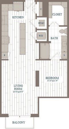 Floorplan - The Hudson