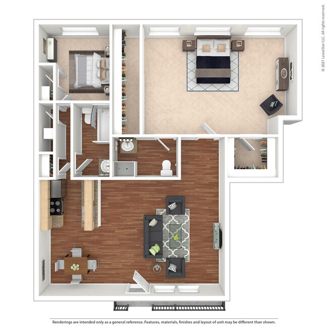 Floorplan - Pleasanton Glen Apartments