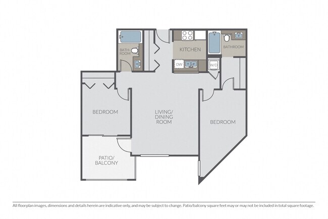 Two-Bedroom A - The Audrey at Belltown