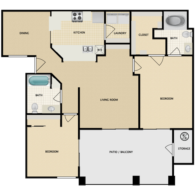 Floorplan - The Sterling