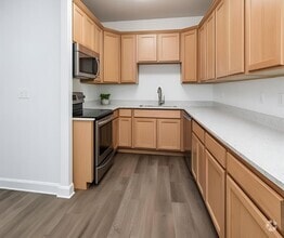 Visualizing the future: a rendering of our apartment after renovation with intended finishes. - Edina Grand Apartments