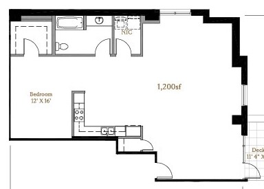 1BR/1BA - The Westerly