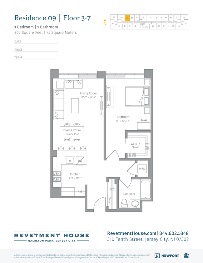 Floorplan - Revetment House