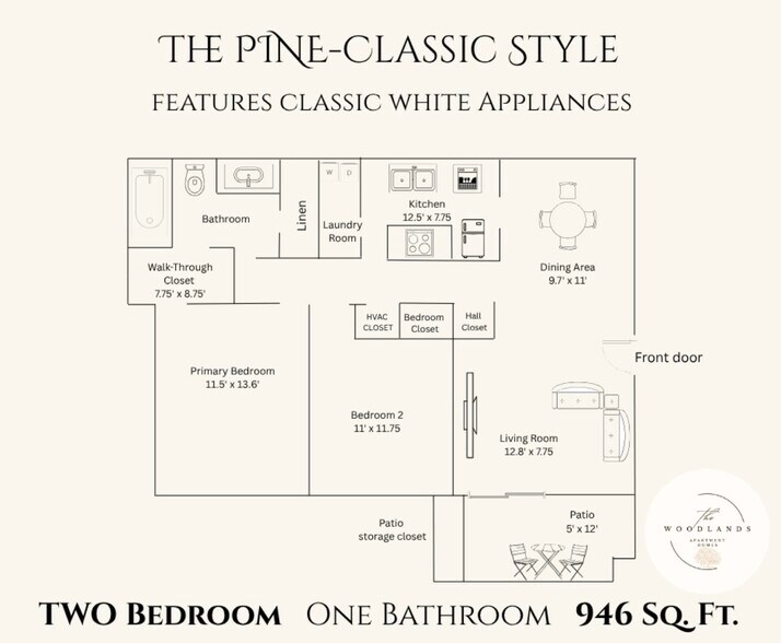 The Pine-Classic Style - The Woodlands Apartment Homes, LLC