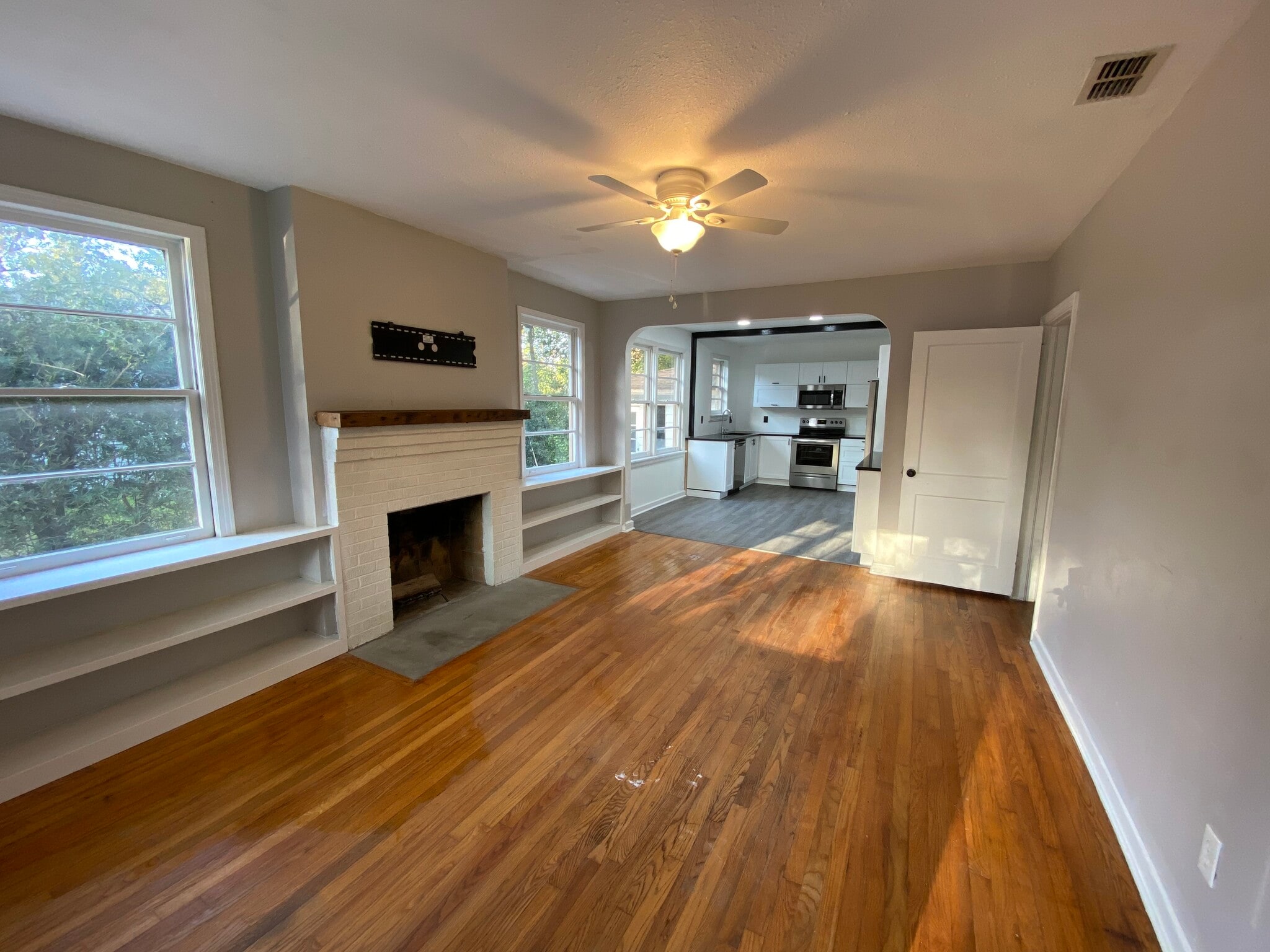 Living Room and Kitchen - 1445 Rensselaer Ave