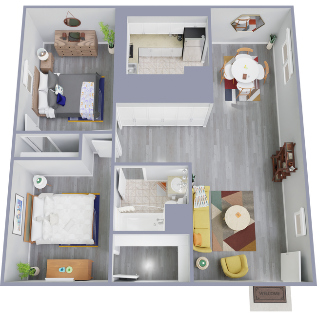 Floorplan - Chateau Santa Fe