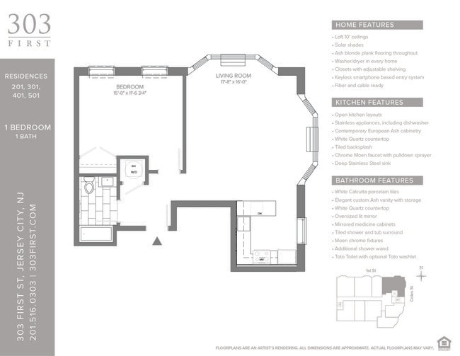 Floorplan - 303-311 First Street