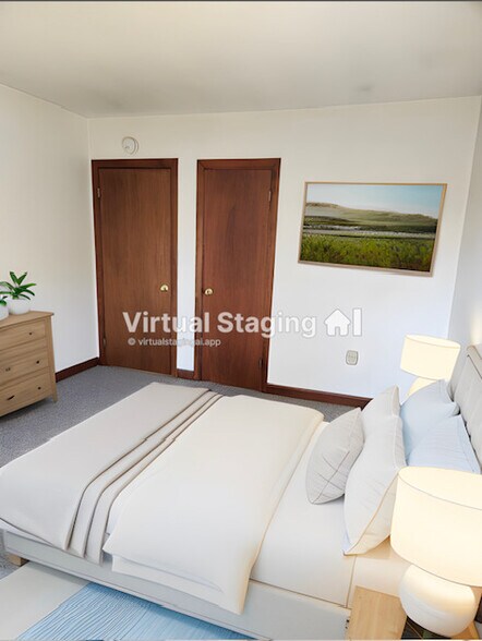 virtual staged bedroom - 269 E Main St