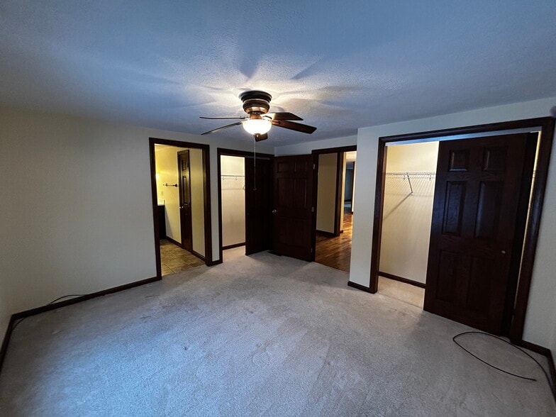 Master bedroom with his and her closets - 14 Conewango Ave
