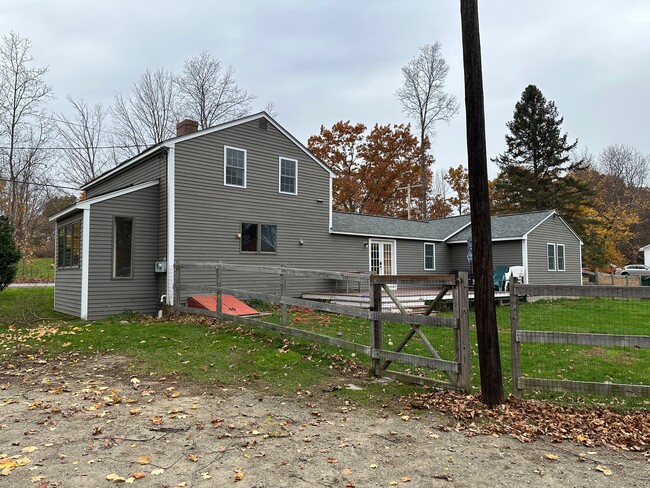 Back corner of house and deck - 480 Newington Rd