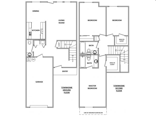3BR/2.5BA - Hathaway Court Apartments