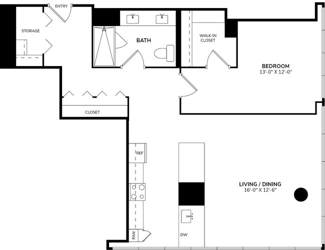 Floorplan - 640 North Wells
