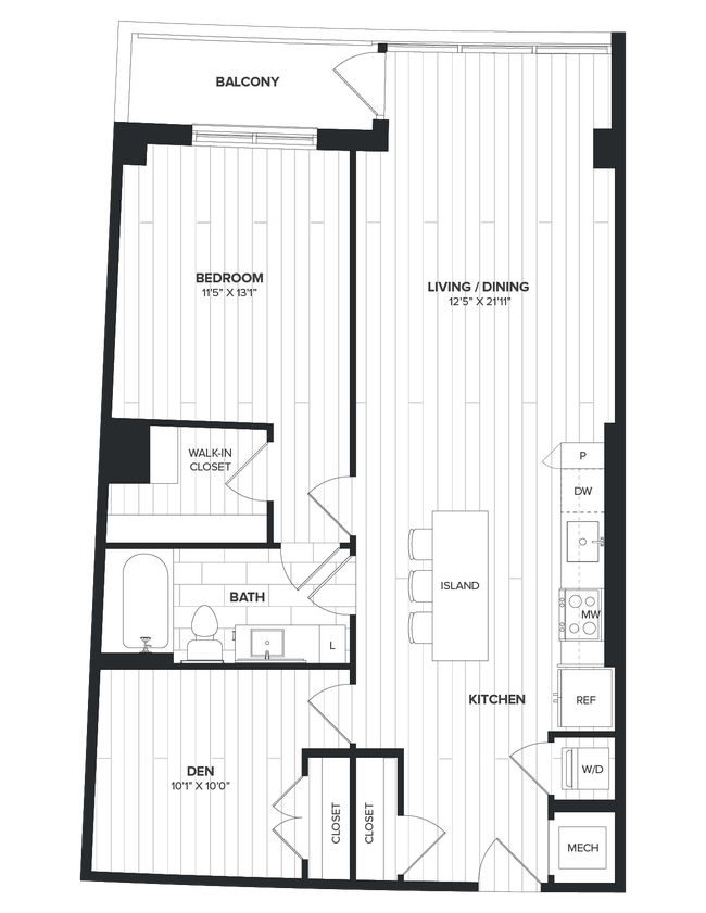 Floorplan - The Milton