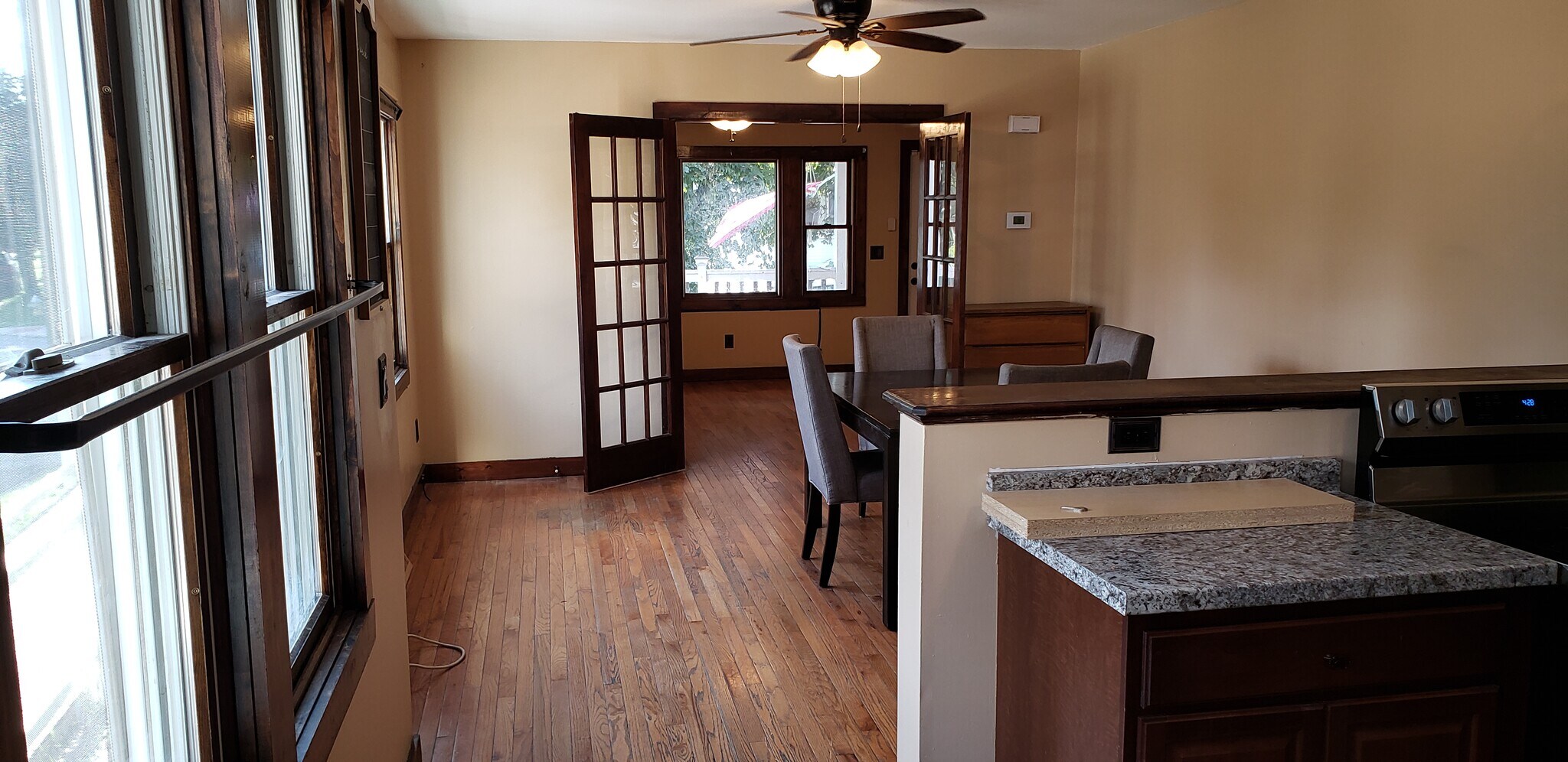 Fron kitchen to dining room/living room - 87 Woodlawn St