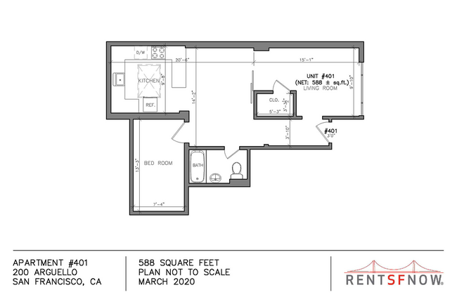 Floorplan - 200 Arguello