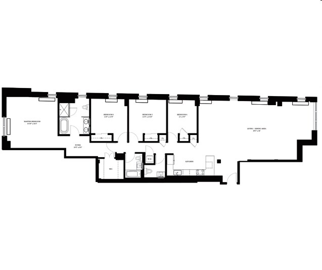 4BR/3BA - Henry Street Condominiums