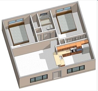 2BR/1BA - Mattox Apartments