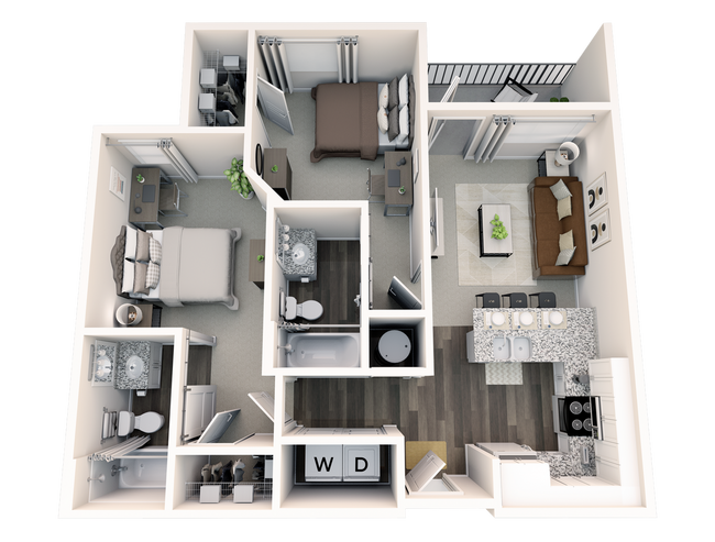 2.1 Floorplan - Statehouse Highline