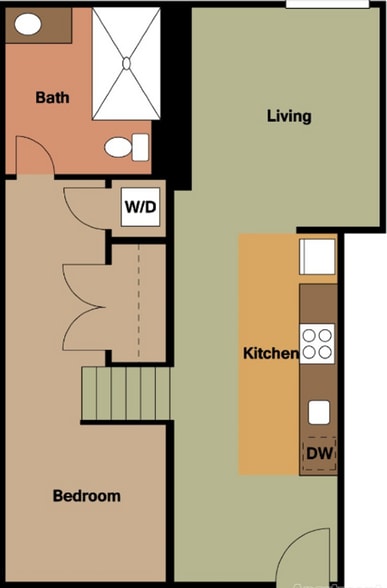 Interior Photo - Montgomery Square Apartments