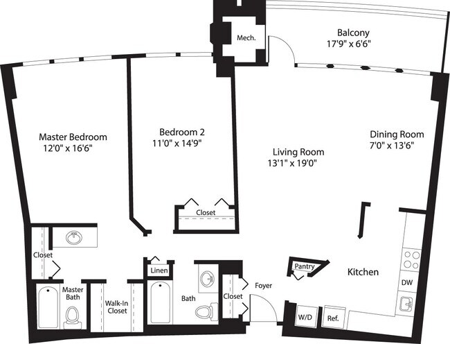 Floorplan - Crystal Place